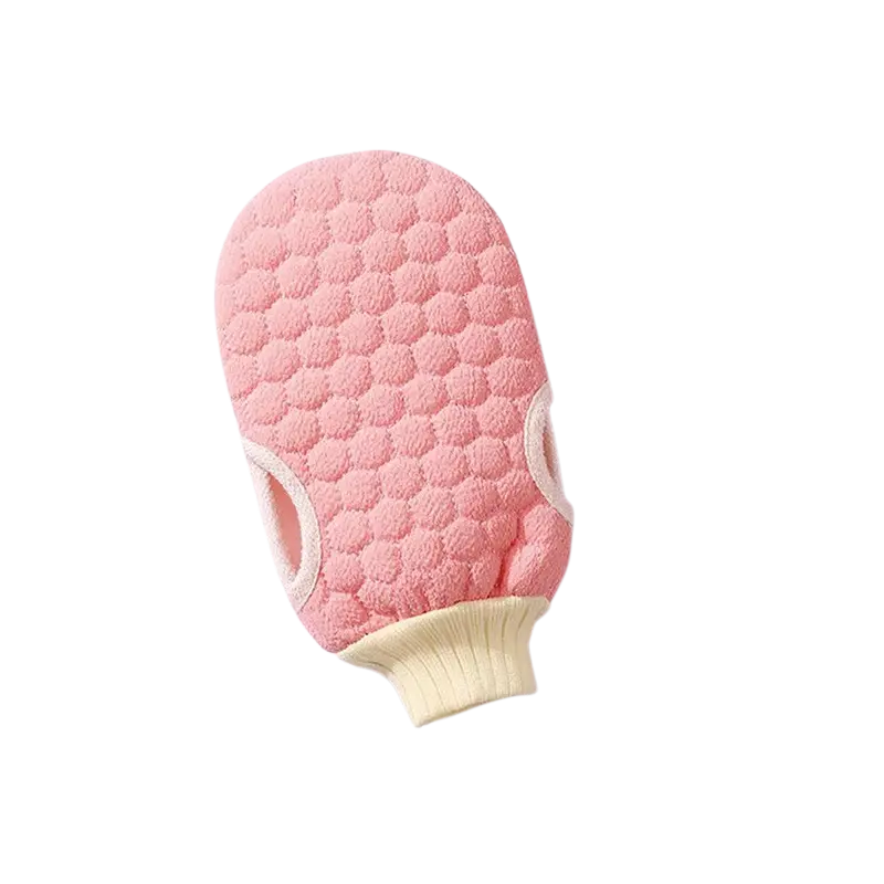 gant exfoliante pour le bain  