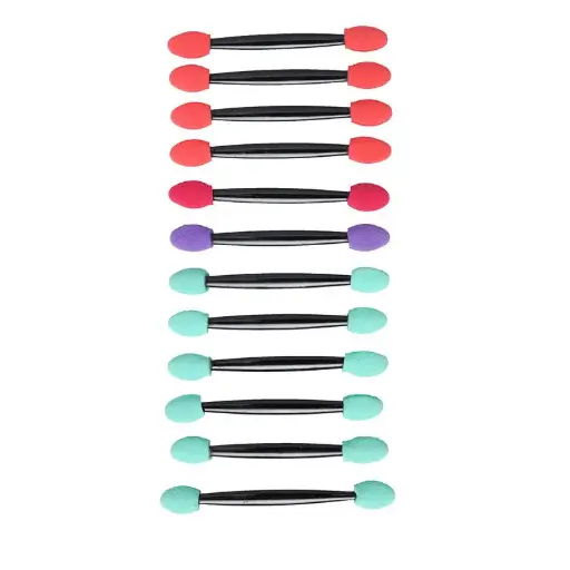 [MUP2-19] Lot de 12 applicateurs fards à paupières 