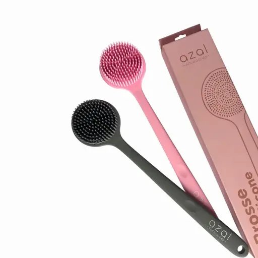 [CT11-4] Brosse de douche en silicone 