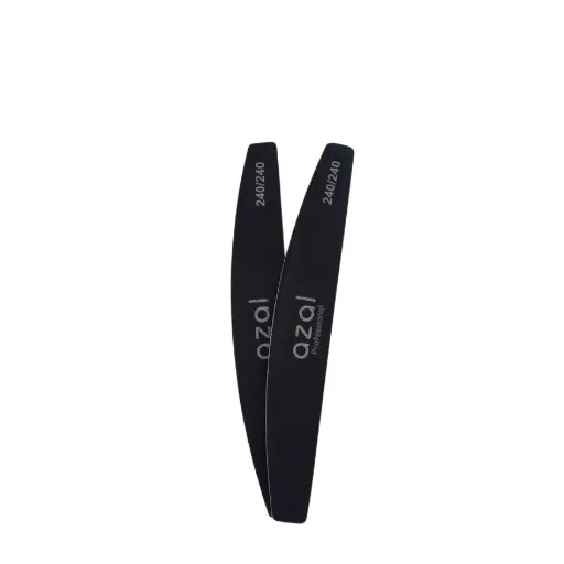 [ct5-24-x] Lot de 2 limes à ongles – Noir 